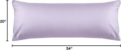 Miniatura 54 de Warmstar Juego de 2 fundas de almohada de algodón de tamaño estándar, fundas de almohada de 600 hilos de 20 x 26 pulgadas, fundas de almohada