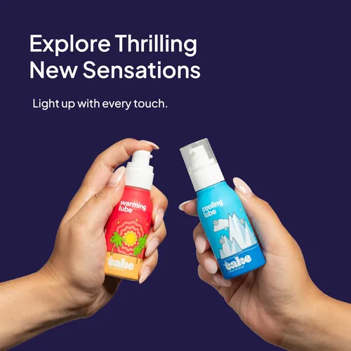 Miniatura 3 de Hello Cake - Lubricante personal de calentamiento y enfriamiento – Lubricante de sensaciones a base de agua para una experiencia de hormigueo
