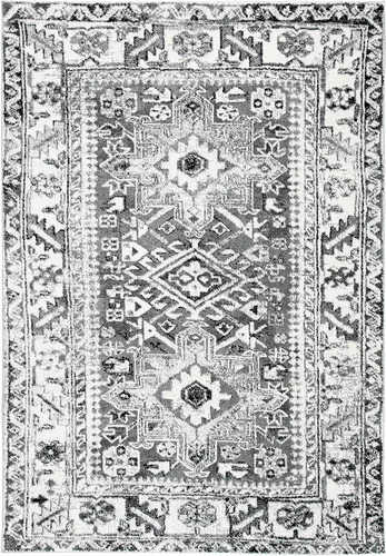 Miniatura 43 de SAFAVIEH Vintage Hamadan Collection Alfombra - 5'3" x 7'6", Rojo & Multi, Diseño tradicional persa, que no desprende pelusa y fácil de limpiar