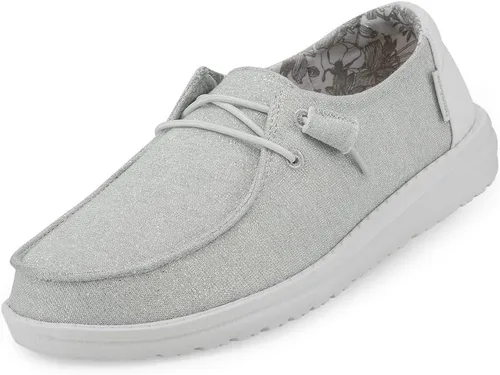 Miniatura 55 de Hey Dude Wendy - Zapatos de mujer, mocasines sin cordones para mujer, cómodos y ligeros