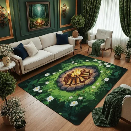 Miniatura 41 de Alfombra de Juego de Autos de Carreras para Niños, Alfombras de Juego para Niños, Alfombra de Sala de Juegos para Niños con Respaldo de Goma