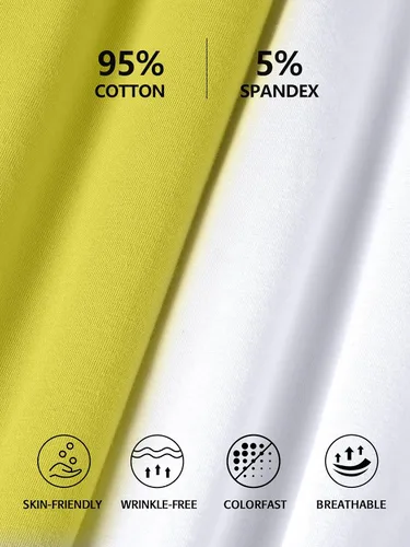 Miniatura 113 de Camisa Attraco de algodón, con tirantes estilo espagueti, con brasier incorporado, 2 paquetes, para mujer