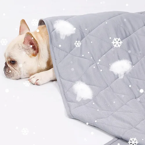 Miniatura 3 de NACOCO Manta refrescante de verano para mascotas de 31.5 x 43.3 pulgadas, tapete de disponibilidad de doble cara, manta para perro, cachorro, gato