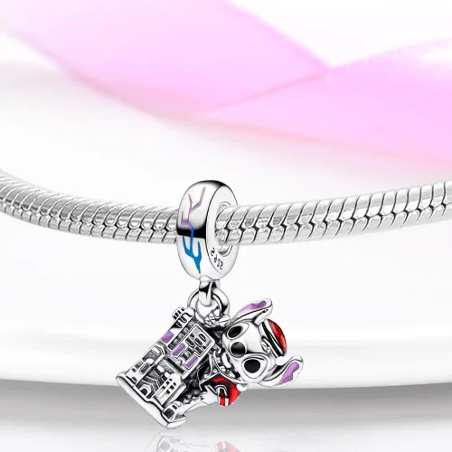 Miniatura 93 de LIGHTDOG Abalorios de plata de ley 925 para pulseras Pandora, collares para mujer, cuentas colgantes, cuentas de joyería, regalos para mujeres