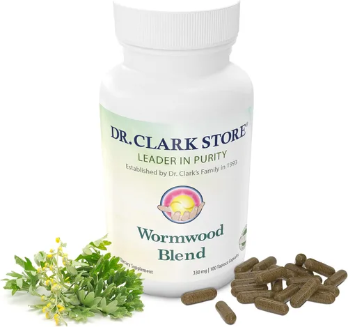 Miniatura 9 de Dr Clark Wormwood Super W Blend 330 mg, 100 cápsulas de gelatina