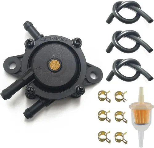 Bomba de combustible con filtro y manguera de aceite compatible con Kohler 17HP-25HP Briggs y Stratton John Deere Kawasaki Yamaha Carro de golf