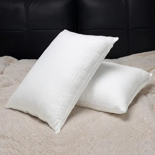 Miniatura 4 de EverSnug Juego de 2 almohadas de lujo de capa ajustable para dormir de lado, delanteros y traseros, almohadas refrescantes de hotel con 3 capas
