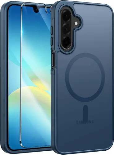 Miniatura 213 de FNTCASE - Funda para iPhone 16 Pro: magnética, mate, translúcida, de grado militar, protectora contra caídas, resistente, fina, duradera y a prueba