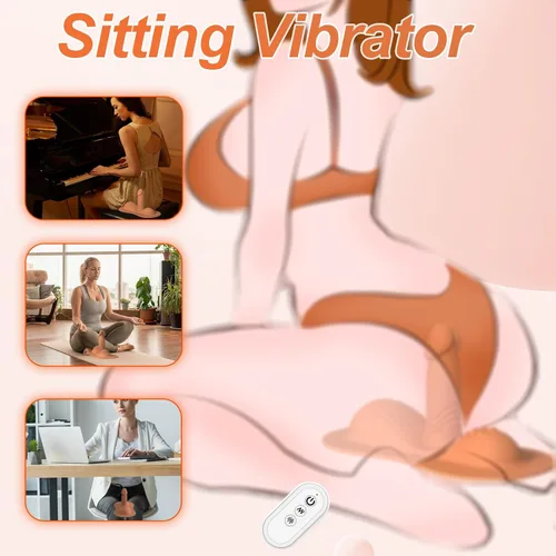 Miniatura 2 de Juguetes sexuales para mujeres, vibradores de sentarse y montar, consolador con 10 +10 modos de vibración, vibrador de control remoto REYHKINO