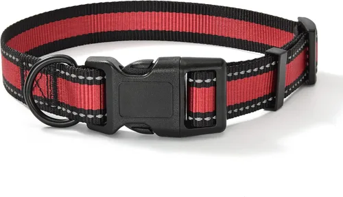 Miniatura 19 de Mile High Life Collar para perro Collares reflectantes de nailon para perros Collares ligeros para cachorros Collares rosados para perros 3