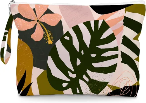 Miniatura 13 de Fokongna Bolsa húmeda de hojas de palma Bolsa de viaje en seco y húmedo Bolsa de playa Bolsa de pañales Bolsa húmeda para traje de baño Bolsa