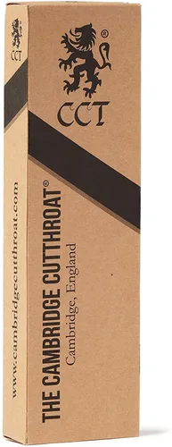 Miniatura 8 de The Cambridge Cutthroat Cut Throat Razor Kit Missanda Hardwood & Stainless Steel Professional Barber Razor, Premium Single Blade Straight Edge
