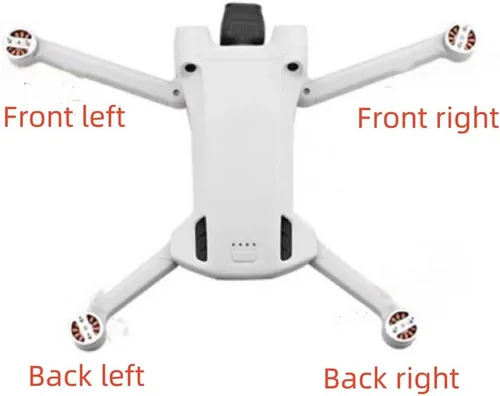 Miniatura 5 de Reemplazo del conjunto del brazo del motor del dron Mini 3, brazo del motor para D JI Mini 3 (brazo trasero derecho)