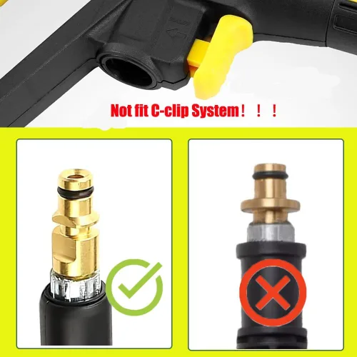Miniatura 2 de Pistola de lavado a presión para Karcher, pistola de lavado a presión de repuesto, pistola de pulverización de lavadora de alta presión para Karcher