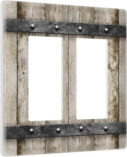Miniatura 110 de Placa de pared eléctrica de 1 gang sin dispositivo en blanco, bohemio naranja vintage años 70 60s beige amanecer puesta de sol mediados de siglo