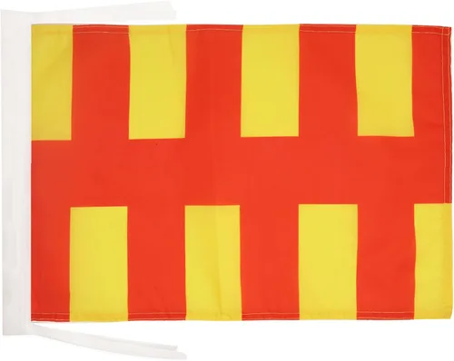 Miniatura 1149 de Bandera de México AZ FLAG, 45.7 x 30.5 cm, con cordones - Pequeñas banderas mexicanas de 30 x 45 cm - Bandera de 45.7 x 30.5 cm