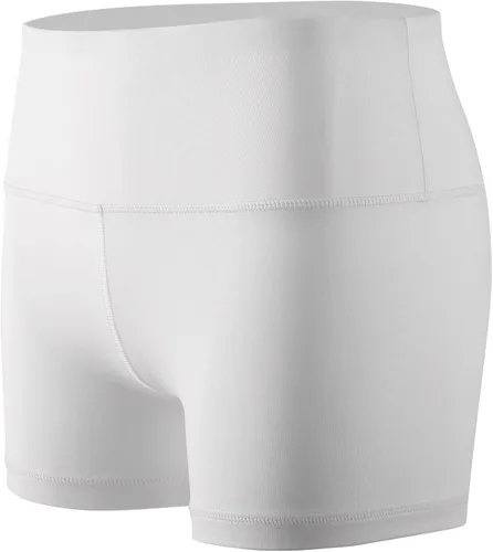 Miniatura 2 de CADMUS Pantalones cortos deportivos de elastano de cintura alta para mujer, para yoga, correr, voleibol