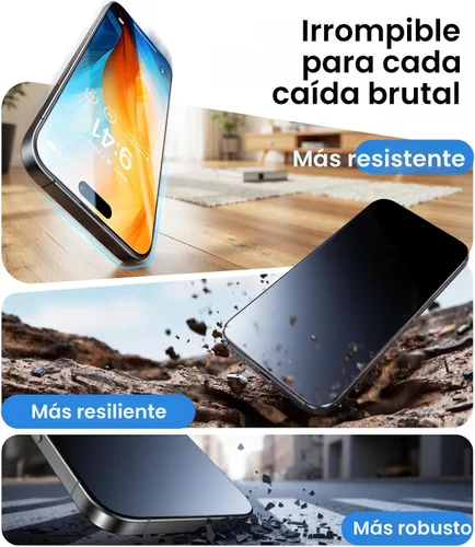 Miniatura 8 de UltraGlass TOP 9H+ Armor para iPhone 17 Pro Protector de Pantalla [NO.1 Grado Militar A prueba de roturas] Protector de pantalla iPhone 17 Pro