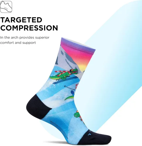 Miniatura 15 de Feetures Elite Ultra Light Cushion Mini Crew Sock - Calcetines deportivos con compresión dirigida