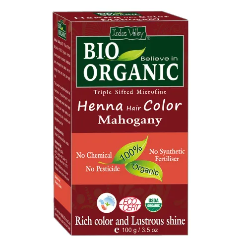 Miniatura 16 de Tinte para cabello de henna marrón claro 100% puro y natural de Indus Valley