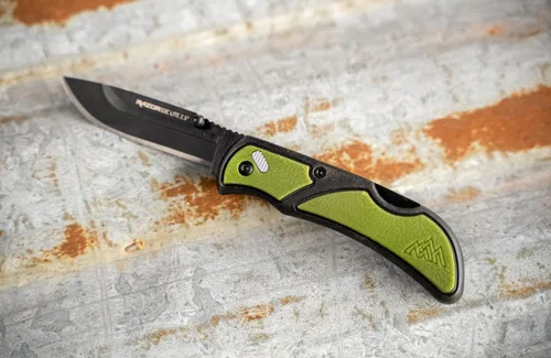Miniatura 6 de OUTDOOR EDGE Navaja plegable Razor EDC Lite de bolsillo con clip, cuchillo compacto de hoja reemplazable de 2.5 pulgadas con cuchillas RazorSafe