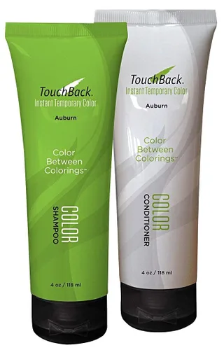 Miniatura 2 de TERMINA LA VENTA TERMINA 10/31 TouchBack Auburn Color Champú y Acondicionador Caoba