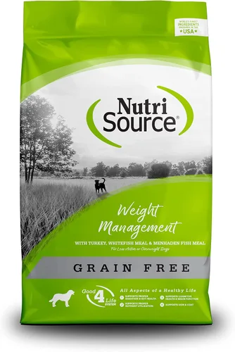 Miniatura 8 de NutriSource Weight Management - Alimento seco para perros, harina de pollo y pollo, 12 libras