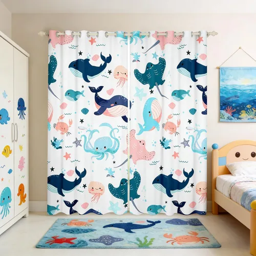 Miniatura 22 de Cortinas opacas de damasco negro para adultos, 30-50 % cortinas barrocas victorianas antiguas de 38 pulgadas de ancho x 54 pulgadas de largo, Multi