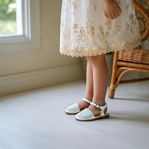 Miniatura 184 de THEE BRON Sandalias cómodas para niñas, zapatos para niños, sandalias rellenas