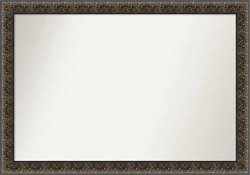 Miniatura 234 de Amanti Art Espejo personalizado, espejo de baño Tribeca, espejo de pared o espejo de tocador de baño sobre el fregadero (28.25 x 34.25 pulgadas)