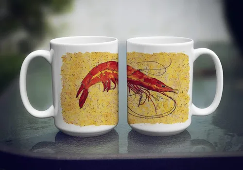 Miniatura 3 de Caroline's Treasures 8126CM15 - Taza de café de cerámica apta para lavavajillas, apta para microondas, 15 onzas, multicolor