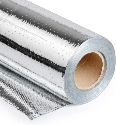 Barrera radiante de Q-Lam – 1,000 o 500 pies cuadrados (48 pulgadas x 250 o 125 pies) de aluminio metalizado que bloquea el 95% del calor radiante –