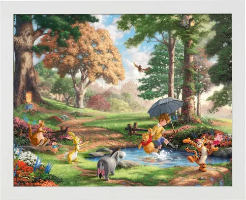 Miniatura 6 de Thomas Kinkade Estudios Winnie the Pooh I 11 x 14 - Impresión artística (marco negro)