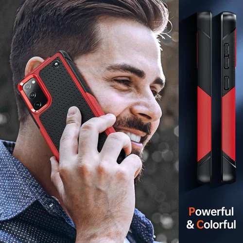 Miniatura 6 de LeYi Funda para S20 FE 5G: Funda para teléfono Galaxy S20 FE 5G con protectores de pantalla [2 unidades], resistente a prueba de golpes, de doble