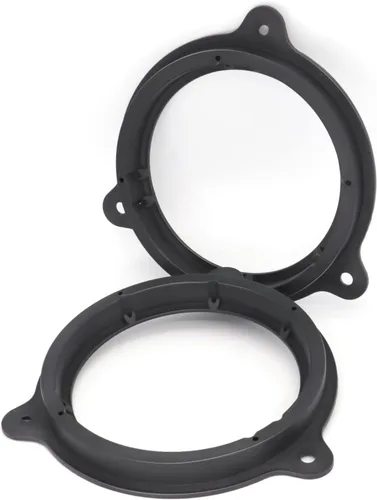 Miniatura 5 de Anillo de soporte de adaptador de altavoz de plástico negro de 6.5 pulgadas para Nissan / Infiniti