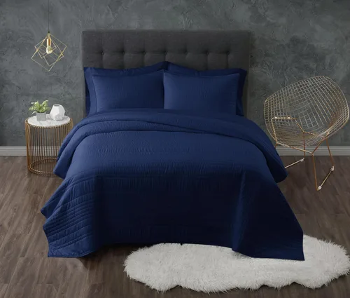 Miniatura 11 de Truly Calm - Juego de edredón de poliéster rubor de 2 piezas, tamaño individual XL, color sólido para hombres y mujeres, certificado OEKO-TEX