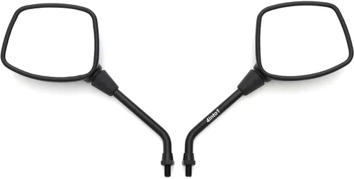 Kawasaki KE/KH/KM/KV100 KE/KS125 KE175 F6/7/9/11 KZ400/440/550/650/750/900/1000 Z1 - Espejo universal negro