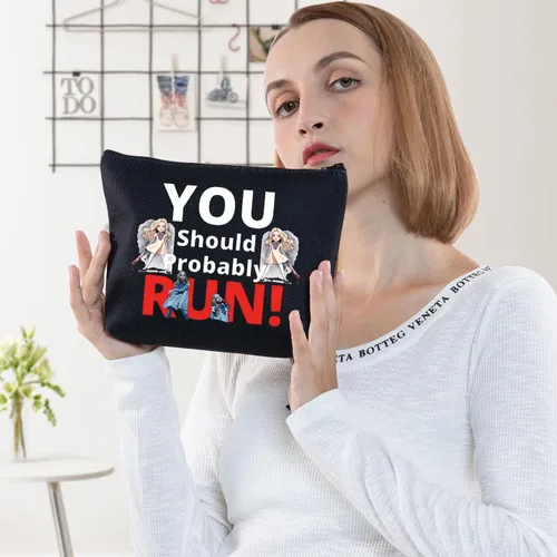 Miniatura 5 de BWWKTOP Bolsa de maquillaje cosmética para fanáticos de la película de terror, regalos inspirados en la danza de la horda que probablemente deberías