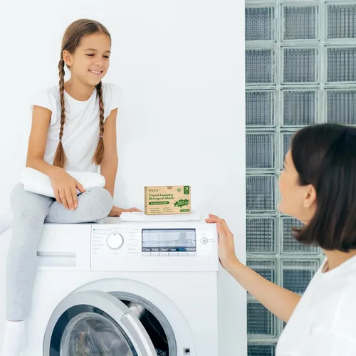 Miniatura 6 de Poesie Hojas de Detergente para Ropa Hojas de Jabón para Ropa para Viajes Camping Hojas para Lavar Ropa Sin Fragancia 1 Mini Caja 40
