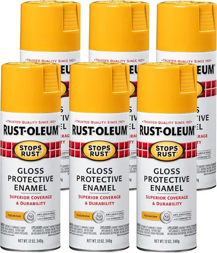 Miniatura 102 de Rust-Oleum 285092 - Pintura en aerosol para prevención del óxido, 12 onzas, transparente satinado Satinado claro