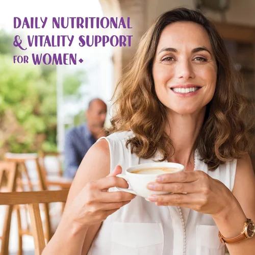Miniatura 3 de Bluebonnet Nutrition Ladies' ONE 40+ Whole Food-Bed Multiple, Multivitamínico para mujeres de 40 años, sin soja, sin OMG, sin gluten, 30 cápsulas