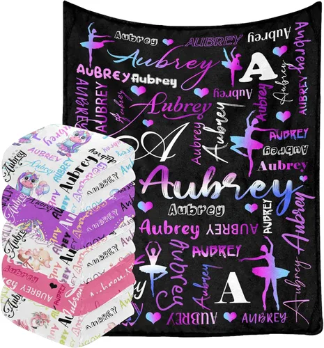 Miniatura 16 de InterestPrint Manta de bebé personalizada con nombre, lindo muñeco de nieve negro, manta personalizada con nombre para niños, niñas, niños, manta