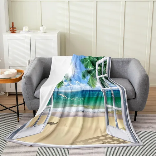 Miniatura 47 de Erosebridal Hammerhead Shark Flannel Blanket 40x50 Marine Life Fuzzy Plush Throw for Sofa Couch Hammerhead Shark Lover Gifts Ocean Sealife Fleece