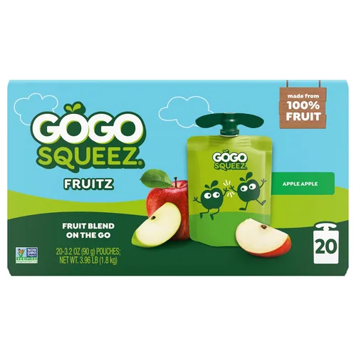 Miniatura 4 de GoGo SqueeZ - Puré de manzana para niños