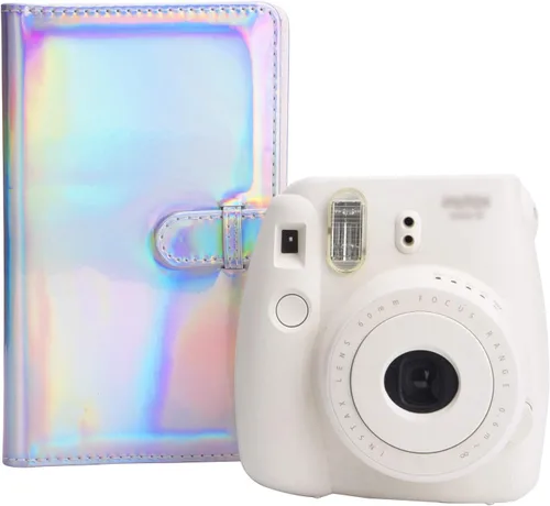 Miniatura 4 de Sunmns Álbum de fotos de piel sintética compatible con Fujifilm Instax Mini 12 11 9 8 90 26 película de cámara instantánea, Polaroid Snap Zip Z2300