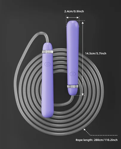 Miniatura 8 de LED Light Up Jump Rope for Kids and Adult, Adjustable Glowing Skipping Rope for Boys and Girls, Colorful Luminous Jumping Rope for Fitness and