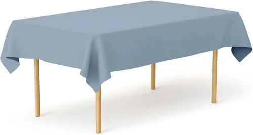 Miniatura 19 de Pomp Mantel Premium de Poliéster de 60" x 84" en Color Amarillo Plátano Tela Fácil de Cuidar, Resistente a Arrugas y Manchas Para Mesa Banana