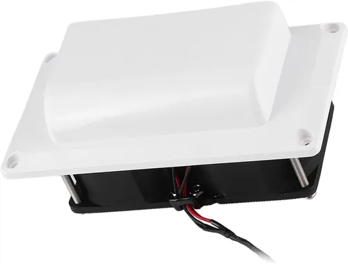Miniatura 7 de Yosoo Health Gear Ventilador de ventilación de ventilación para autocaravana, ventilador de ventilación lateral para caravana, ventilador blanco