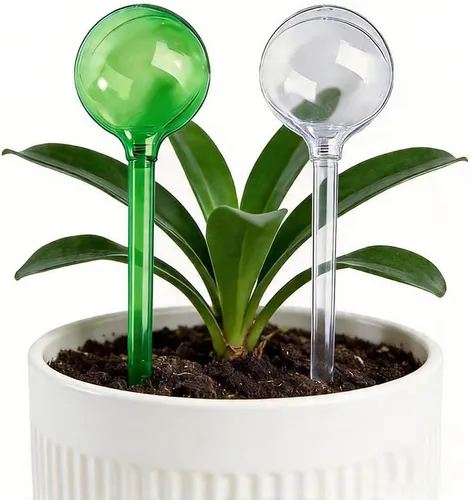 Yahpetes Globo de riego automático Globos de riego de plantas Bombillas de riego de plástico Waterer Flower Water Drip Irrigationdevice Sistema de