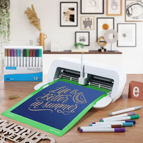 Miniatura 7 de REALIKE Alfombrilla de corte de 8.5 x 12 pulgadas compatible con Cricut Joy Xtra, alfombrillas de corte de agarre estándar verde para accesorios Joy